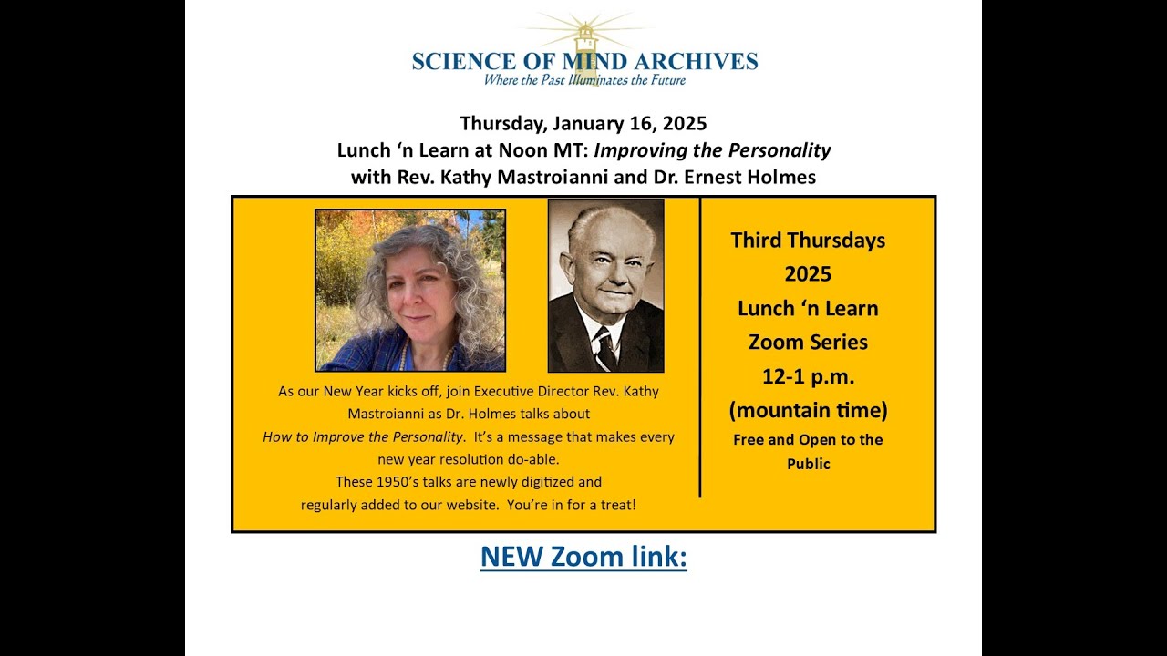 2025 01 January Lunch n Learn