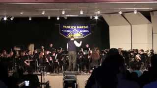 Fireburst Fanfare - Patrick Marsh Middle School 2nd-Hour Seventh-Grade Band