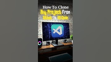 Clone any project from GitHub to VS Code
