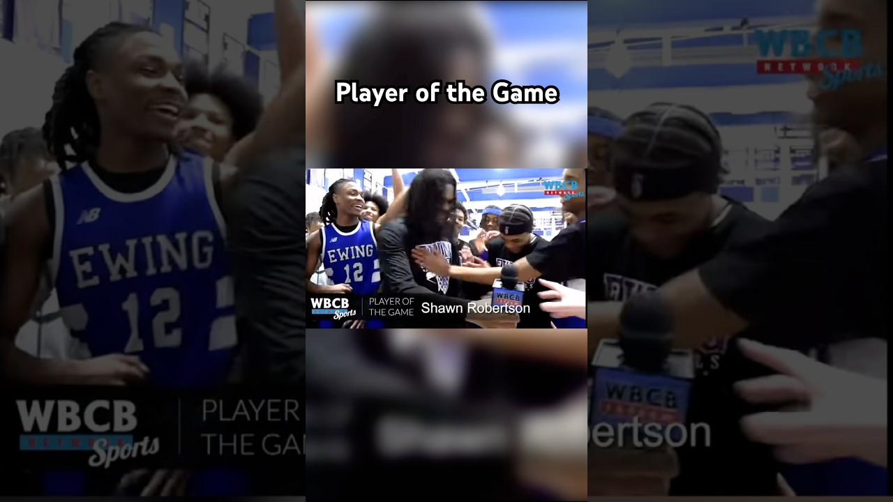 Shawn Robertson | Player of the Game | Hopewell Valley at Ewing Boys Basketball 1/29/26