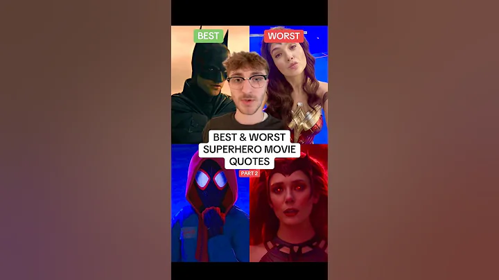 BEST & WORST SUPERHERO MOVIES QUOTES OF ALL TIME (PART 2) thumbnail