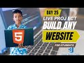 Day 25: Master HTML & CSS: Build Full Websites Live from Scratch! #codestrum