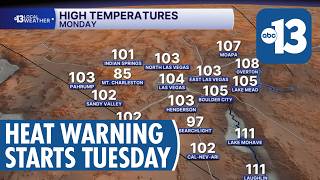 Extreme Heat Warning for Las Vegas This Week