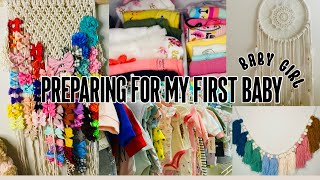 NEST W/ME PREPARING FOR BABY + ORGANIZE WITH ME (33WEEKS)