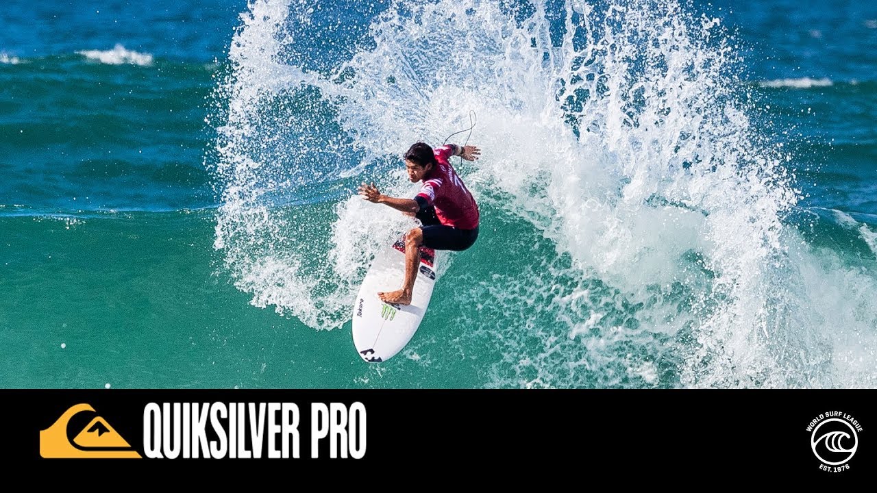 seignosse golf Moniz vs. Carmichael vs. Lau - Seeding Round, Heat 10 - Quiksilver Pro France 2019
