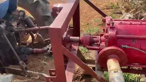 Bơm nước đa tầng cánh Nhật chạy bằng động cơ máy cày