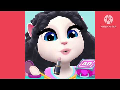 تعلموا وضع الميك اب مع القطه انجيلاي 