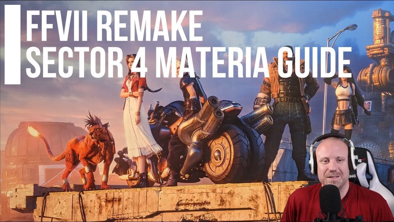 Final Fantasy VII Remake: Sector 4 Materia Guide - YouTube