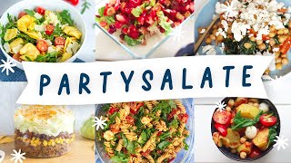 Die besten Grillsalate / Partysalate fürs Buffet | einfach & schnell zum Vorbereiten | TRYTRYTRY