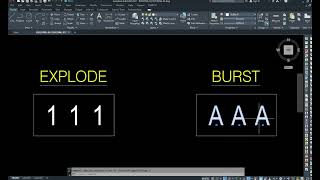 how to explode attribute block in autocad