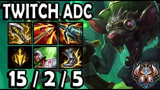 Twitch vs Vayne [ ADC  ] Lol Korea Challenger ✅