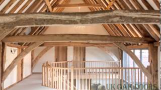 Renovate your property with a solid oak ledge and brace door!