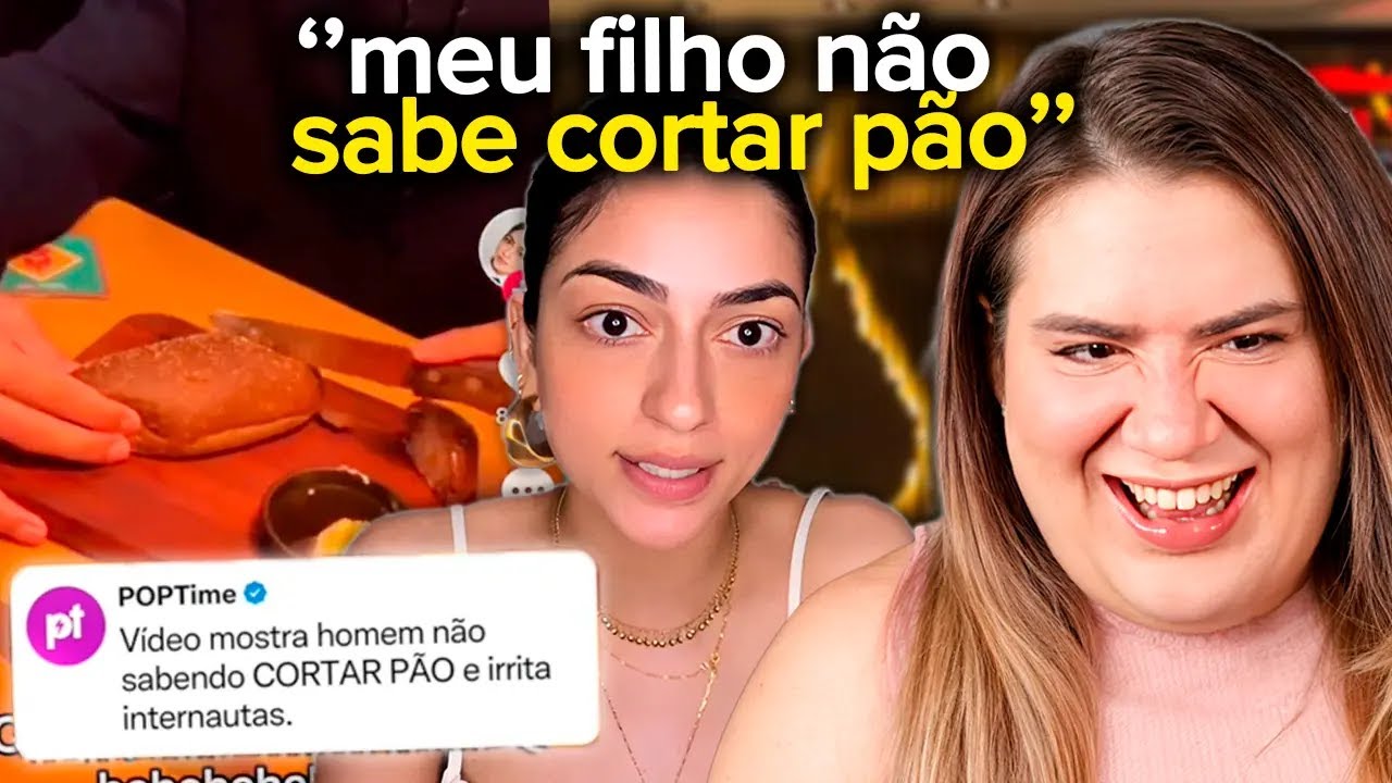 A TRETA DO MENINO QUE NÃO SABE CORTAR PÃO