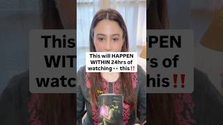 This will HAPPEN within 24hrs of watching this #tarot #tarotreading