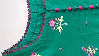 Make your lawn dress with Sami formal look| make your simple raw slik outfit aesthetic 🫶￼