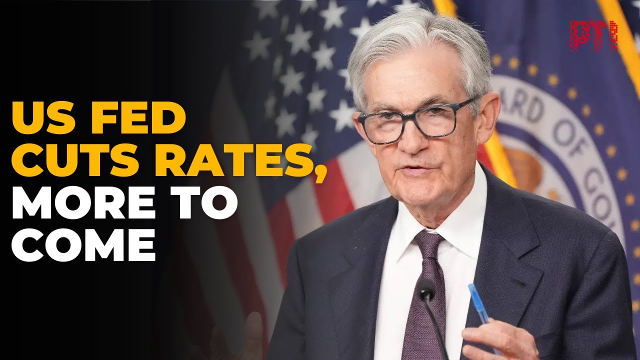 US Fed cuts rates by 25 bps, signals two more reductions in 2025 - YouTube