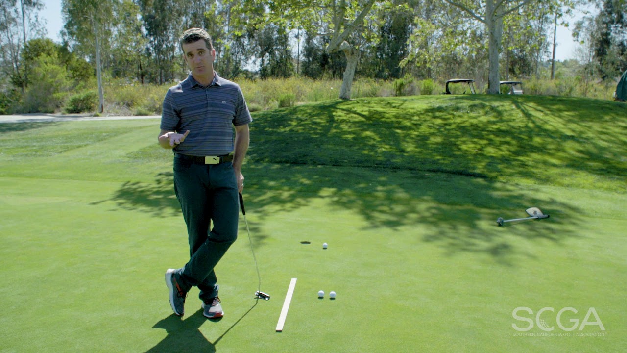 SCGA Swing Tip Yardstick Putting Drills YouTube