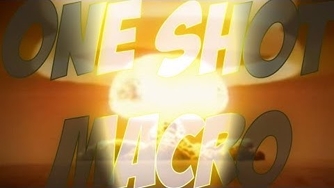 Swifty One Shot Macro 5.0 (gameplay/commentary)