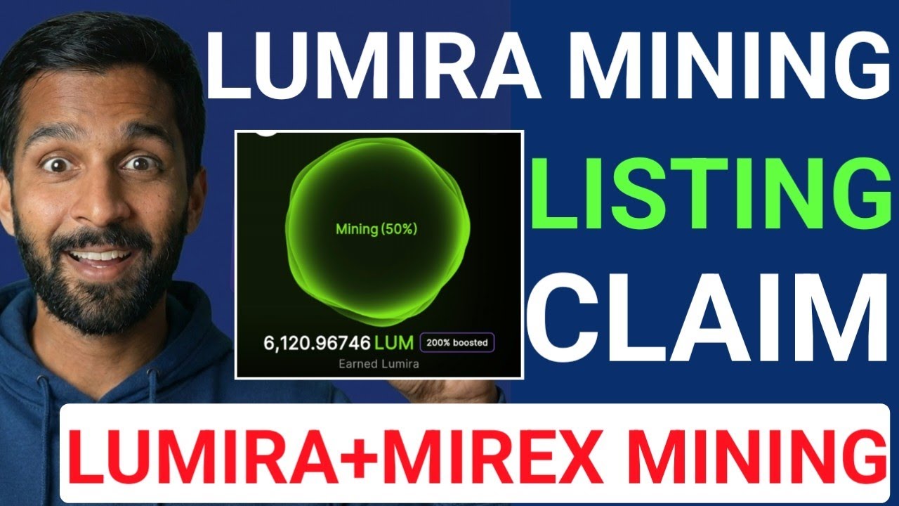 📢LUMIRA MINING APP || $LUMIRA COIN LISTING+CLAIM🔥MIREX COIN LISTING || RATIO