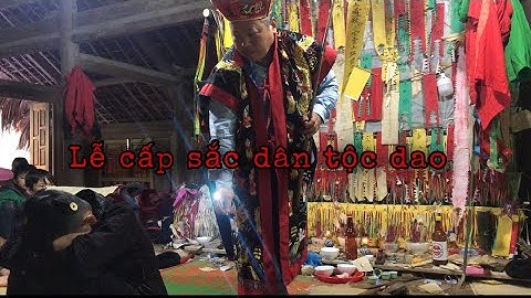 Lễ cấp sắc của dân tộc dao/kiềm mùn