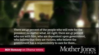 Secret Video Mitt Romney On 47% Of Americans