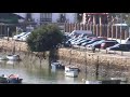 El Puerto de St. Maria .Cadiz. Vista del rio Guadalete.  En Vivo.