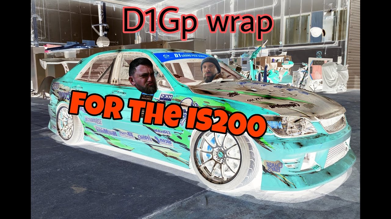 Wrapping a Spicy IS200 with a D1GP Take - YouTube