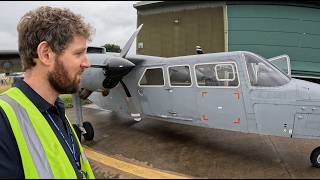 Repositioning a BN2T-4S Islander to Belfast