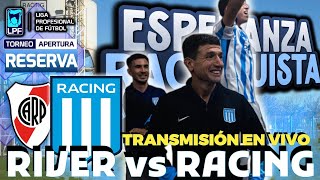 #RIVER vs #RACING EN VIVO || TORNEO DE RESERVA APERTURA 2026 F12 || TRANSMISION CON IMAGENES