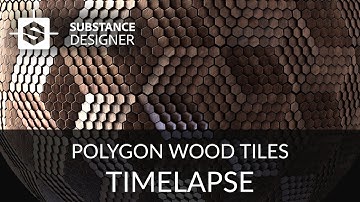 Substance Designer - Polygons Wood Tiles