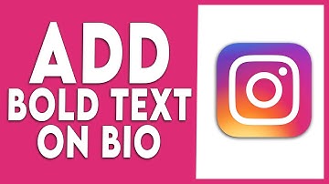 How to Bold Text on Instagram Bio