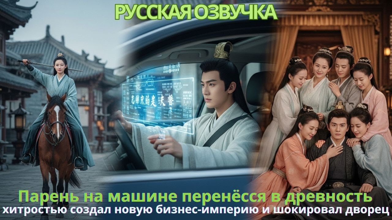 Парень на машине перенёсся в древность, хитростью создал новую бизнес-империю и шокировал дворец