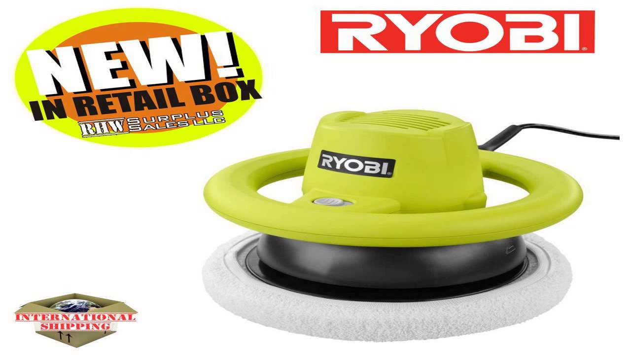 Ryobi RB61G Green 6 Orbital Buffer YouTube