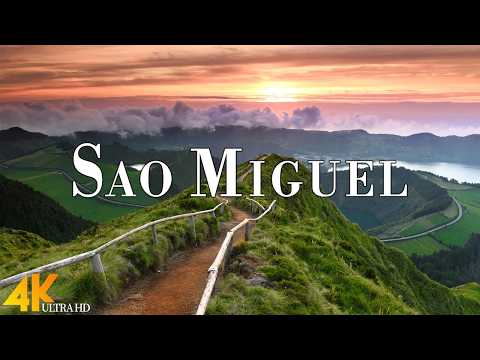 São Miguel Island 4K Ultra HD • Stunning Footage, Scenic Relaxation Film with Calming Music.