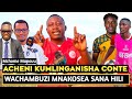 MCHOME MAPOVU AWACHANA WACHAMBUZI CONTE KULINGANISHWA NA KAGOMA YANGA WANAJUA WANACHOTAKA MCHOME MAPOVU AWACHANA WACHAMBUZI CONTE KULINGANISHWA NA KAGOMA YANGA WANAJUA WANACHOTAKA