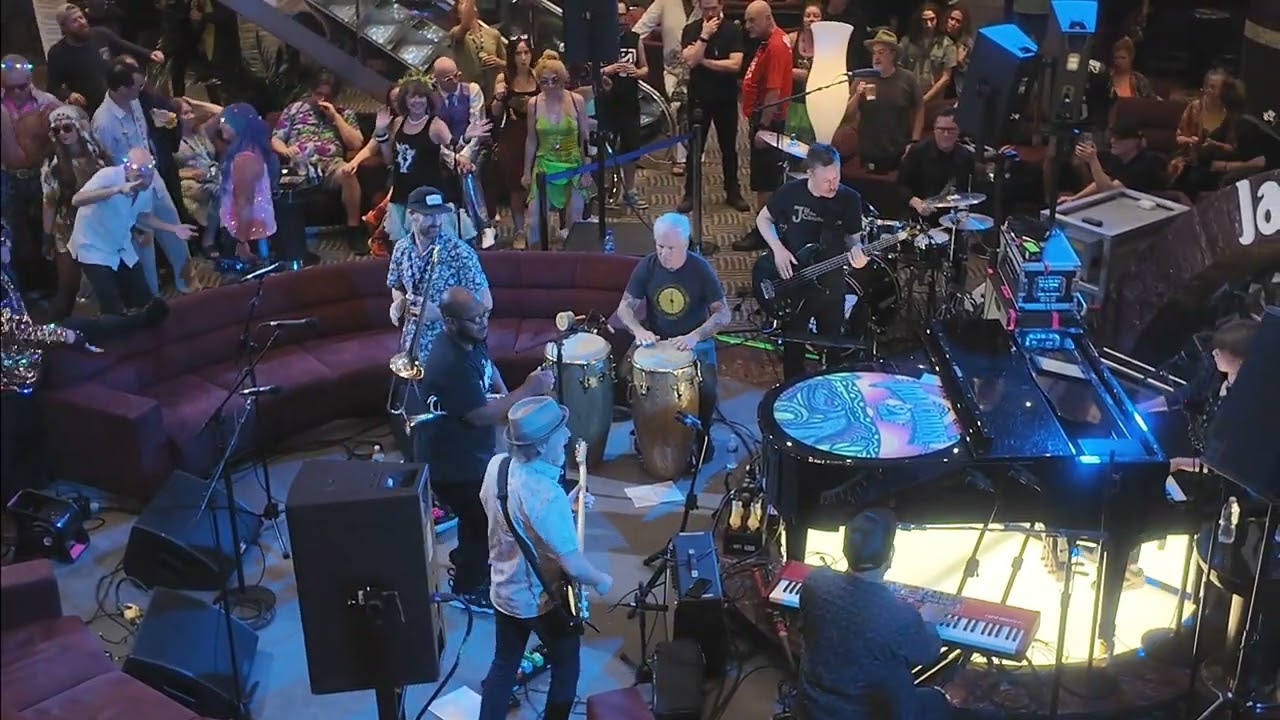 River Eckert 2/18/25 Jam Cruise Atrium (with Ivan Neville, Stanton Moore, Mike Dillon, Eric Gordon)
