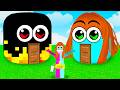 Casa do Athos vs Casa da Mana no Roblox!