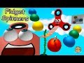 Giant Fidget Spinners Rainbow Shapes Obby & Hide and Seek Extreme Roblox Video Game