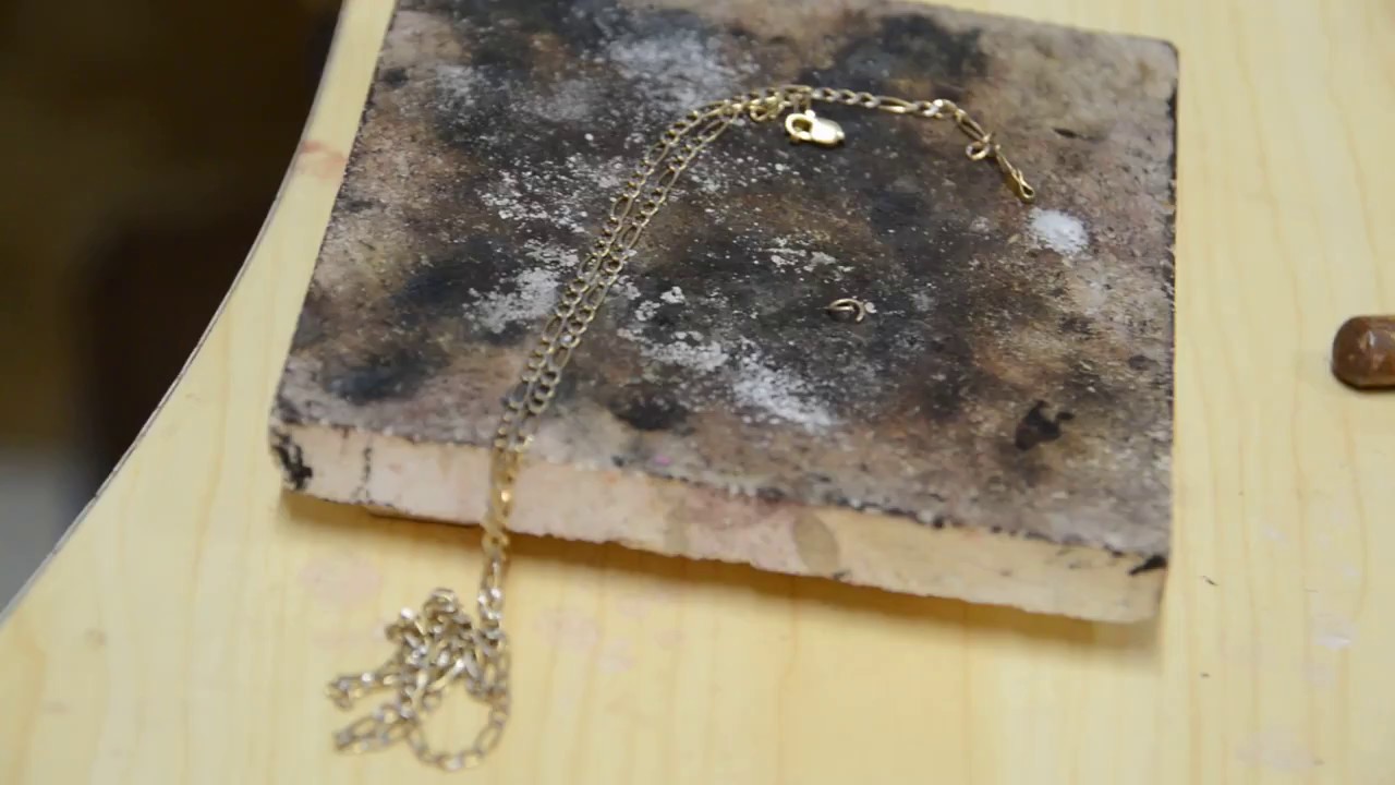 Como soldar un cadena de oro YouTube