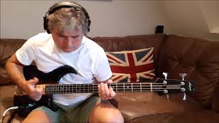 Video thumbnail of "The Power Station "Some Like It Hot" bass cover. HQ sound. Aria SB1000 bass."