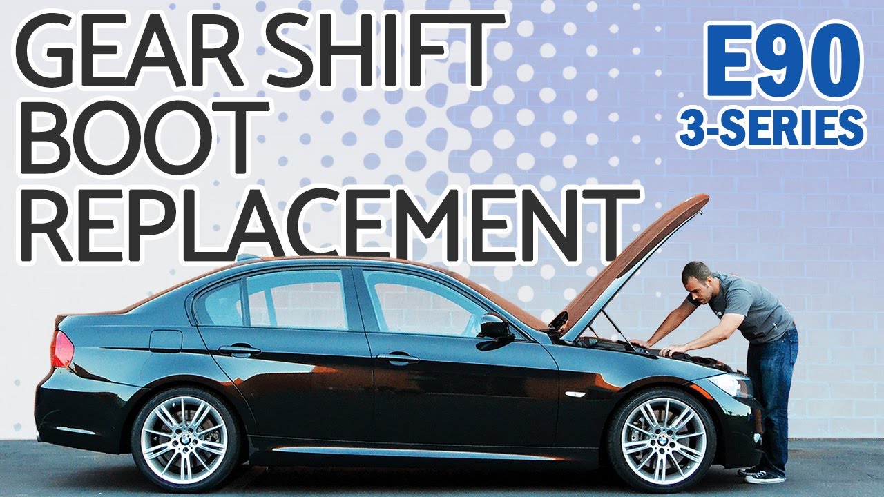 Bmw e90 3 series gear shift boot replacement for 325i 325xi 330i