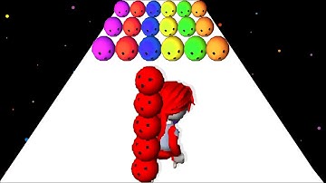 Bridge Race 3D - All Levels Gameplay ( Max Level, New update )