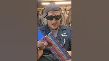 Daily Grind Jake May 24, 2024 handle glue up and pairing knife clean up. #craftsman #Houston #Texas