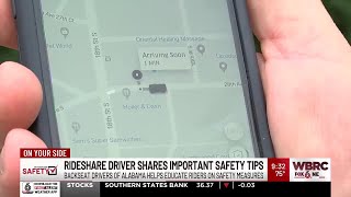 Rideshare driver shares important safety tips