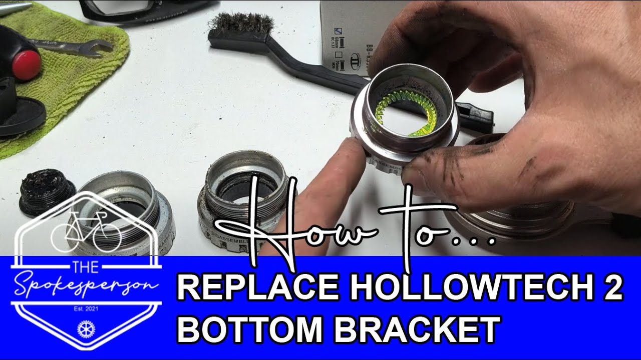 How to replace a Hollowtech 2 (II) Bottom Bracket