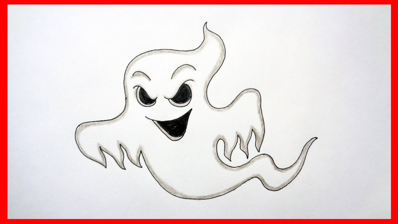 How to draw a ghost, Halloween stuff, pictures, characters ...