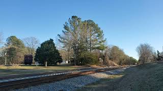 Amtrak 90 at Carson, Va. February 10th 2022