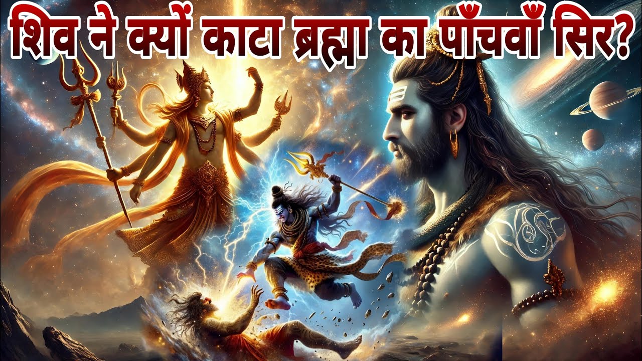 ब्रह्मा का सिर क्यों काटा? | अहंकार का अंत – शिव का धर्म | why did shiv ji cut the head of Brahma ji