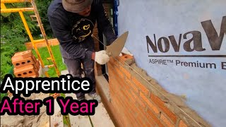 After 1 Years As Apprentice - How i Lay Bricks /tips for Beginner