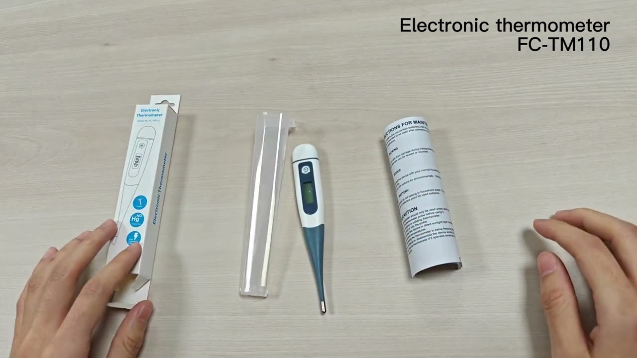 China Digital Oral Thermometer Supplier 